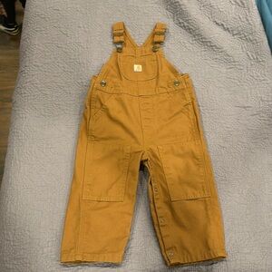 Carhartt Canvas Bib Overall 18-24 EUC
